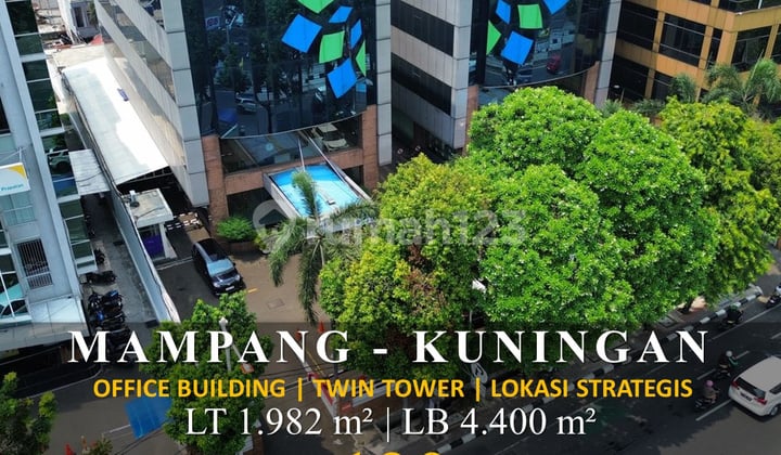Dijual Gedung Perkantoran di Kuningan dengan Lokasi yang Strategis