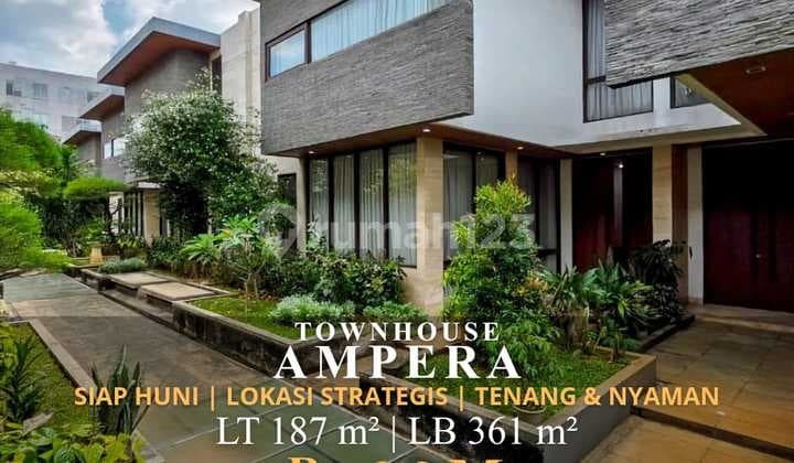 Dijual Townhouse Siap Huni di Ampera
