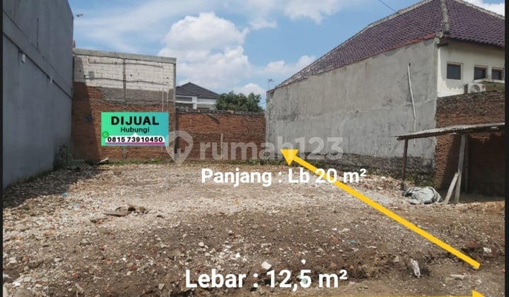 Dijual Tanah Kavling di Buahbatu 10 menit ke STT Telkom & pintu Tol
