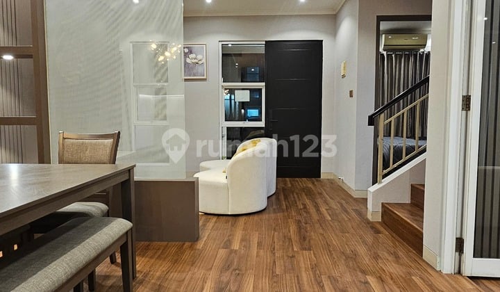 Rumah Full Interior & Fully Furnished Cluster Fiordini Illago Gading Serpong