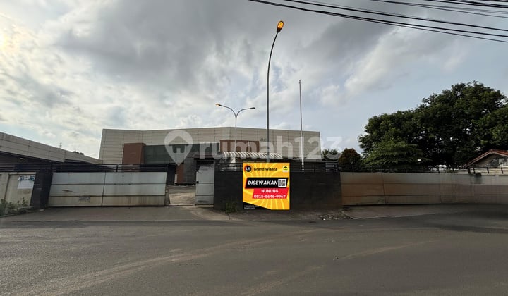 Disewakan Gudang 2600m² Jalan Raya Mustikasari Pengasinan siap pakai, Akses 2KM dari Pintu Tol Bekasi Timur, Kota Bekasi