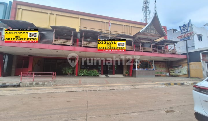 For Sale: 6-Unit Shophouse, 2 Floors, Ready to Use, Land Area 408m², Highly Strategic Location, on Kalimalang Main Road, South Tambun, Bekasi.