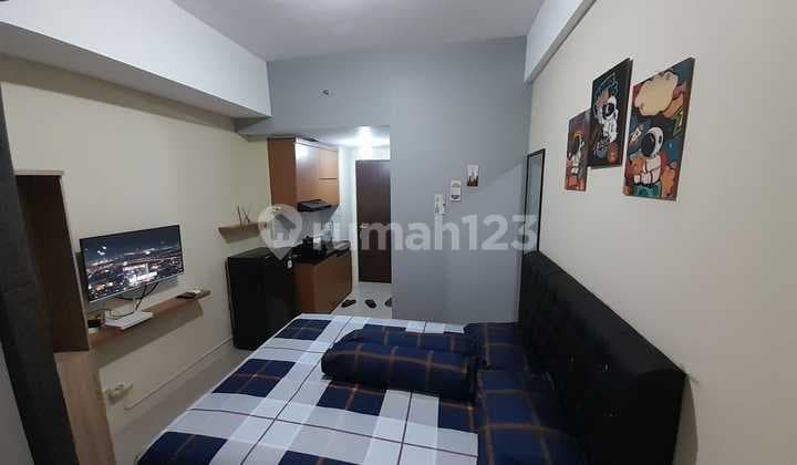 For Rent Transpark Juanda Apartment Full Furnished Studio Type 1 Bedroom Near Binus and Trisakti Campuses Bekasi City