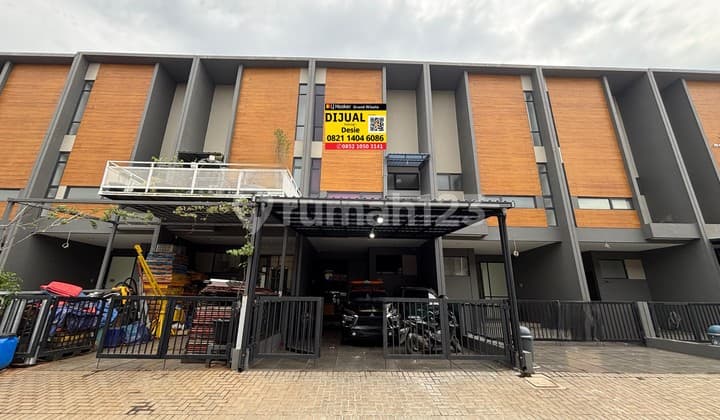 Dijual Ruko Ex Kantor di Garden Hous Grand Wisata 3 Lantai Siap Pakai, Parkir Luas, Area Komersial, Akses Langsung Tol Tambun Grand Wisata Bekasi