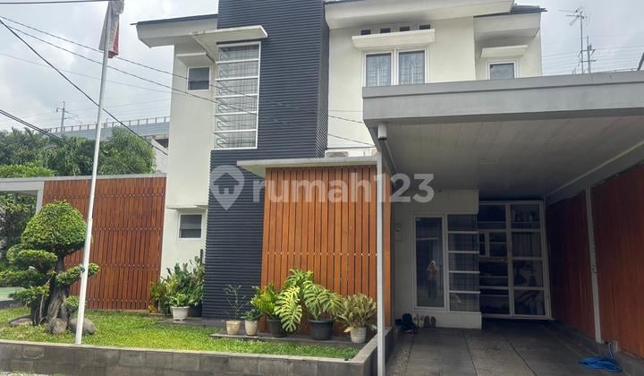 Dijual Rumah Area Grand Wisata Cluster Melati Residence 2 Lantai, Posisi Hook, Luas Tanah 175M2, Kamar Tidur 4+1, Full Furnished, SHM, bisa KPR, 100 Meter Dari Rumah Sakit Mitra Keluarga, Tambun Selatan Bekasi
