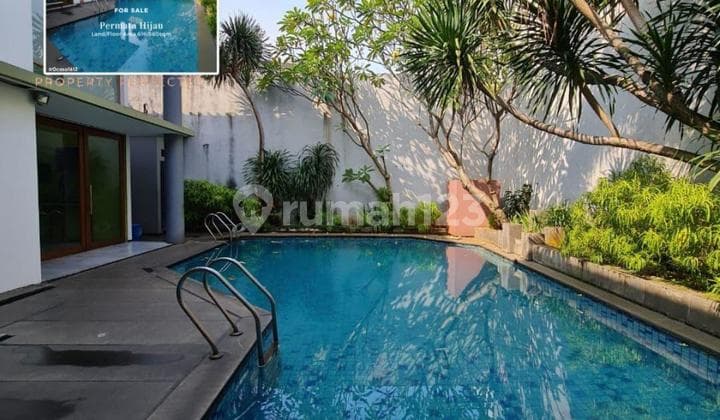 Rumah Modern Dalam Komplek Permata Hijau Dekat Senayan