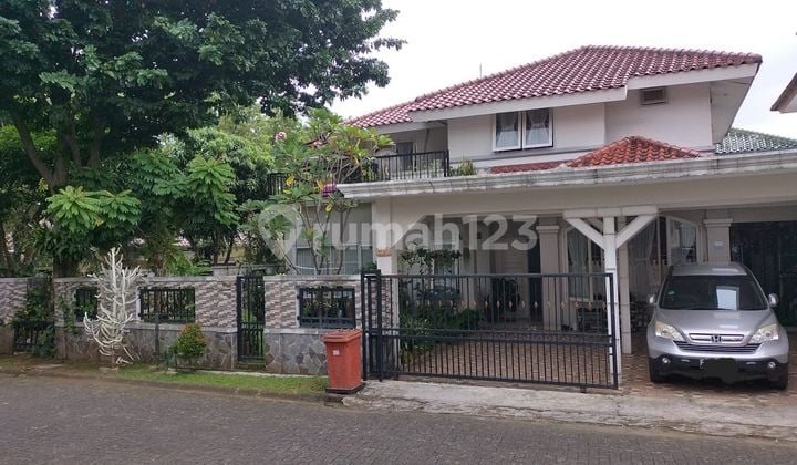 Rumah Hoek, View Gunung, Siap Huni, di Danau Bogor Raya. SHM