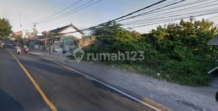 Tanah Pinggir Jalan Utama Uluwatu Pecatu Kuta Selatan Bali