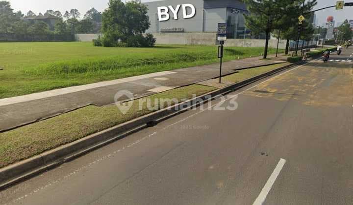 Disewakan lahan komersil BSD luas 3200 Samping BYD Ararasa