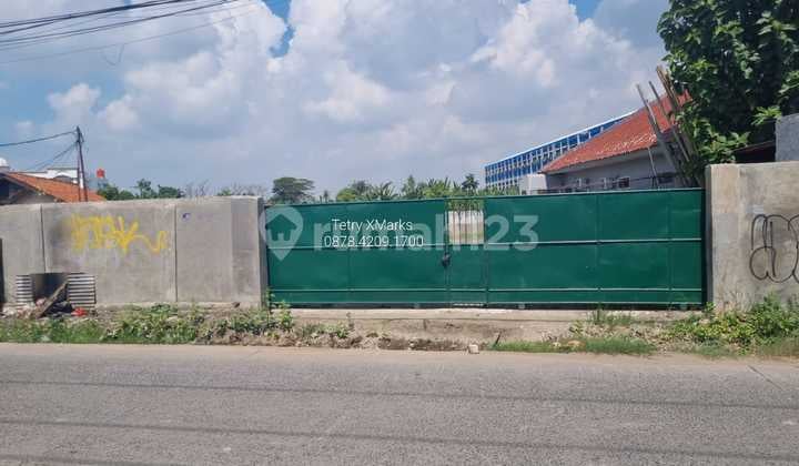 Kavling Tanah 3437 m2 di Pinggir Jalan Raya Babelan, Bekasi