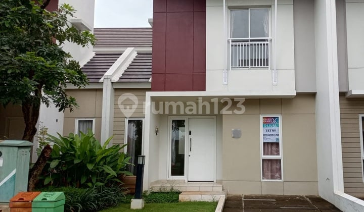 Cluster Advani. Rumah 2Lt Semifurnished Siap Huni di Summarecon Karawang.