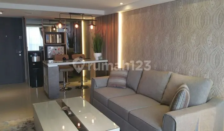 Apartement Unit Loft Lantai Tinggi Fully Furnished The H Residence Cawang, Jakarta Timur Dijual