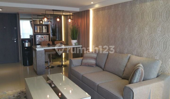 Apartement Unit Loft Lantai Tinggi Fully Furnished The H Residence Cawang, Jakarta Timur Dijual