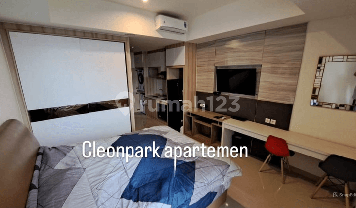 Cleon Park Studio Type 32m Furnished Apartment in JGC Cakung