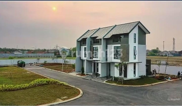 Rumah 2lt 2kt 2km Cluster Chelia Residence Dekat Danau dan Mall