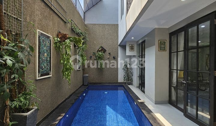 Rumah Kebagusan Townhouse Furnished SHM di Kebagusan, Jakarta Selatan