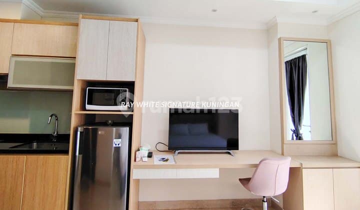 Apartemen Menteng Park Tower Diamond Type Studio Lantai Rendah