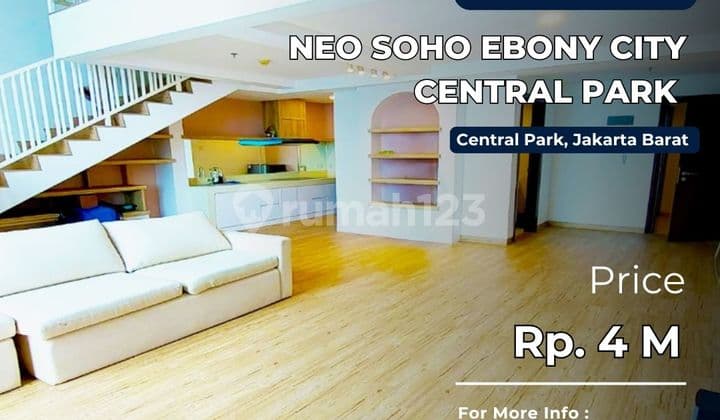 Dijual Cepat Neo Soho Ebony Furnish Harga Special City View