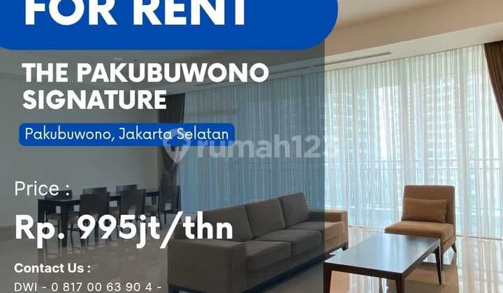 Pakubuwono Signature 4BR + 1 Study Luxury Unit Best City View