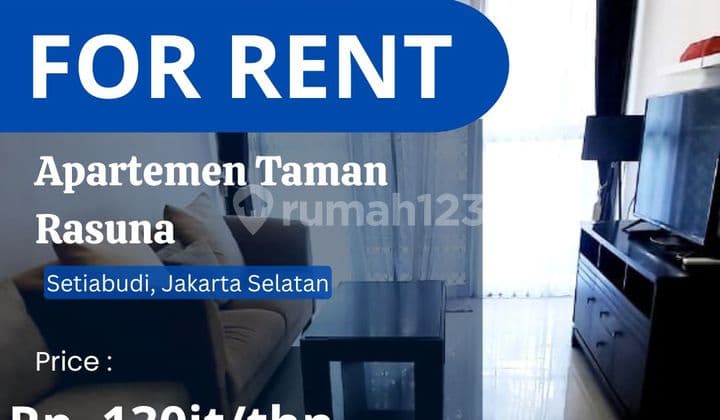For Rent Apt. TAMAN RASUNA Mid Fl. FULL FURNISH and Best View