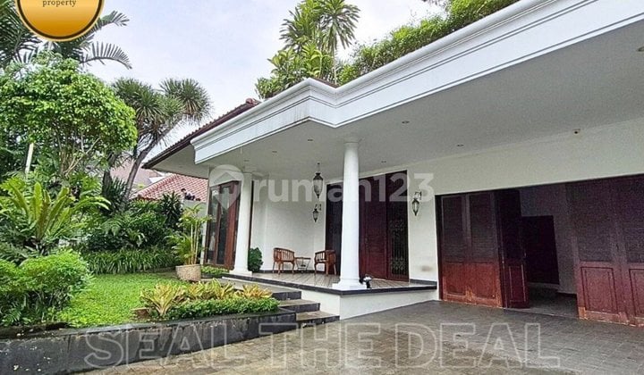 For Rent House in Menteng Area Central Jakarta Strategic Location Std615