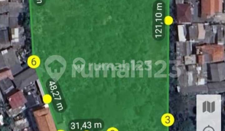 Tanah S H M Dijalan Raya Gatot Subroto. Cimone Tangerang.