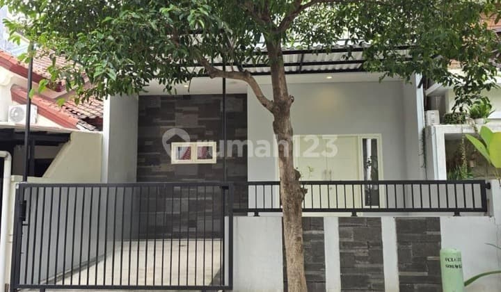 Rumah Murah 2 Lantai Minimalis Semi Furnished Siap Huni Dekat Pasar Modern Di Taman Puspa Raya Citraland Utama Surabaya Barat