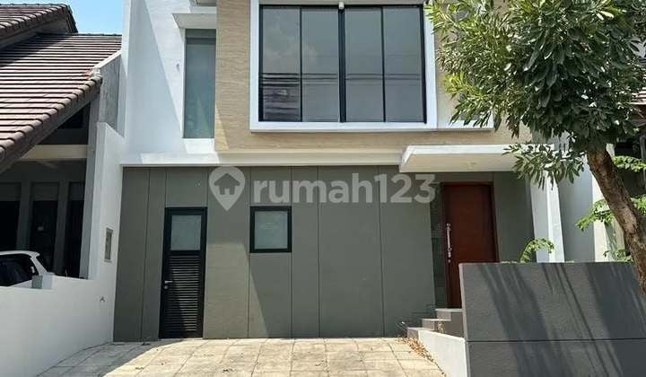 Rumah Murah Baru Gress 2 Lantai Minimalis Kosongan Siap Huni Dekat Pasar Modern Di Woodland Citraland Utama Surabaya Barat