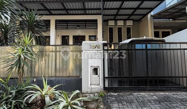 Rumah Murah 1,5 Lantai Fully Furnished Di Taman Puspa Raya Citraland Utama Surabaya Barat