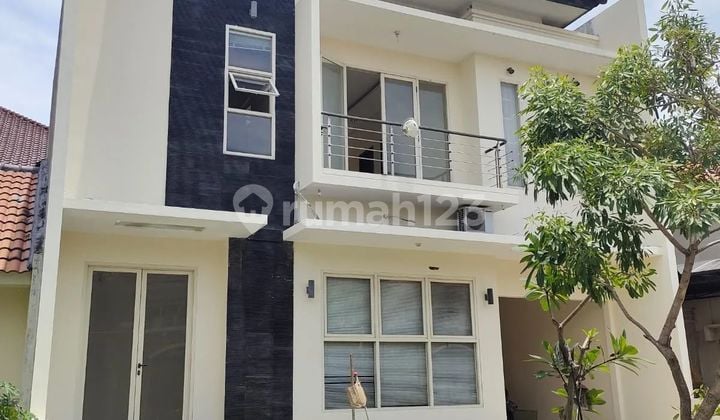 Rumah Murah 2 Lantai Minimalis Modern Semi Furnished Siap Huni Dekat Gwalk Di Villa Taman Telaga Citraland Surabaya Barat