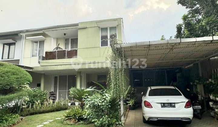 Rumah Asri di Meruya Jakbar 2 Lantai Semi Furnish Siap Huni