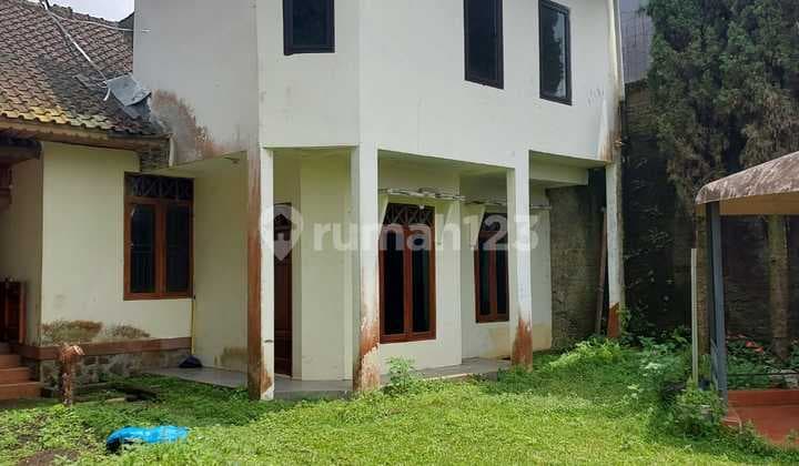 For Sale Cheap House. Natural Environment of Parongpong Village. Lembang. Bandung. Spacious Front Yard.