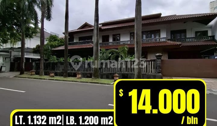 Disewakan Rumah di Area Komersil Cocok Untuk Kantor Kedubes Atau Tempat Tinggal di Kuningan