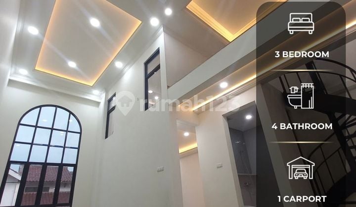 Dijual Rumah Brand New Modern Classic di Pondok Pinang