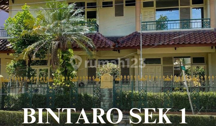 Jarang Ada !!! Rumah Harga NJOP di Bintaro Sektor 1