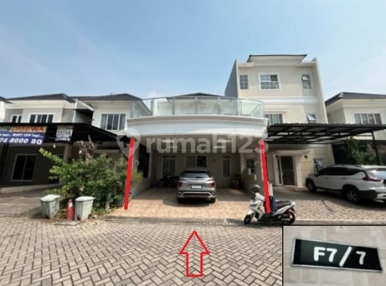 For Quick Sale: Beautiful Cluster House with SHM in Casa Jardin Complex, Daan Mogot, West Jakarta