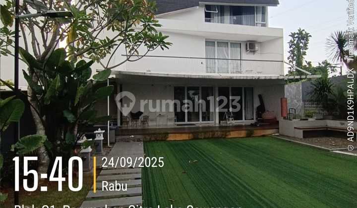 Dijual Cepat Rumah Mewah Luas 2 Lantai SHM di Komplek Perumahan Citra Lake Sawangan Kota Depok