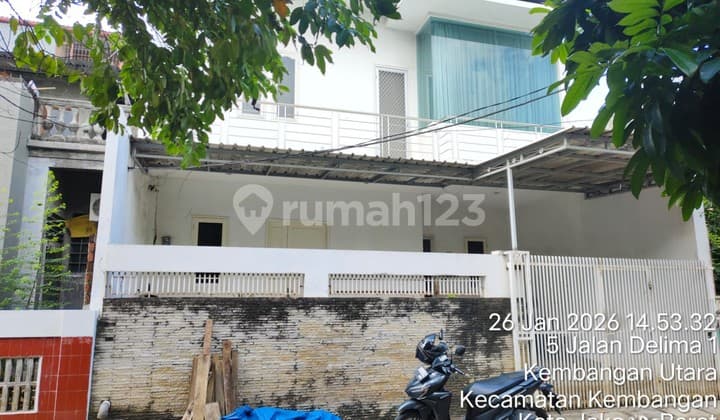 For Sale Fast Good Maintained 2-Story House with SHM in Btn Kembangan Utara Complex, West Jakarta