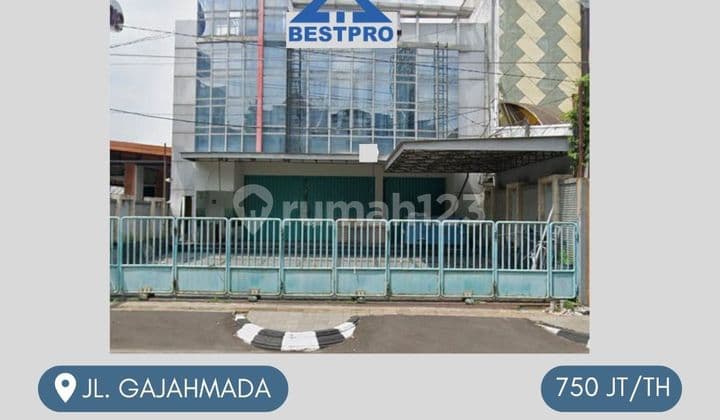 Disewakan ruko di Jalan gajah mada