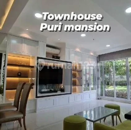 Town House Furnished Bagus Siap Huni Puri Mansion Jakarta Barat