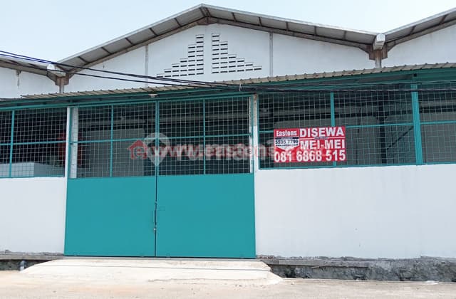 Disewa Gudang Bagus 570 m2 HGB Dadap, Tangerang