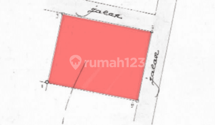 Tanah Kavling Murah Hoek di Komplek Dekat Toll Pamulang Tangsel