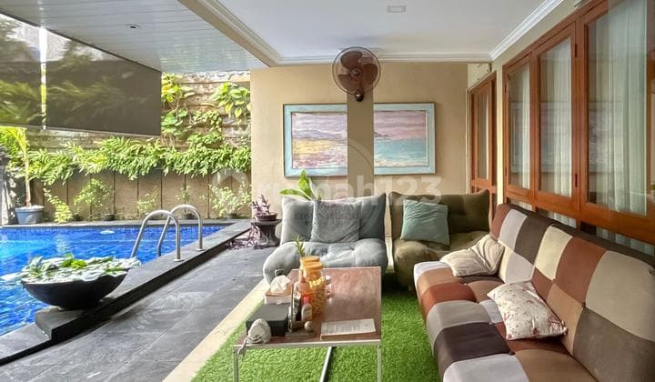 Rumah Murah Luas Bu Ada Kolam Renang Camar Bintaro Jaya Sektor 3