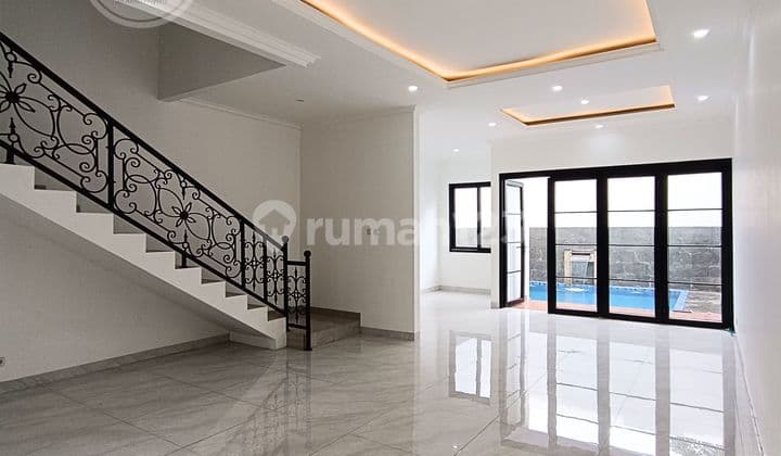 Rumah Baru Siap Huni Ada Kolam Renang Di Bintaro Jakarta Selatan