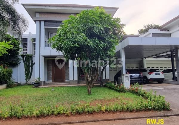 Rb. Dijual Rumah Di Sutera Aurora Alam Sutera Semi Furnished Lingkungan Nyaman Adem Dekat Tol Alam Sutera