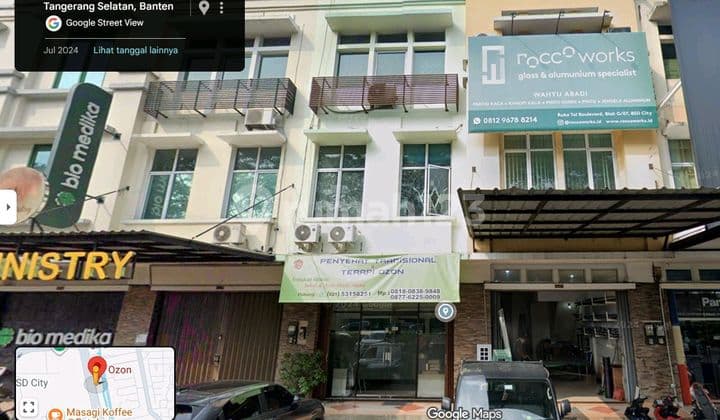 Dijual Murah Dibawah Pasar Ruko Tol Boulevard, Bsd