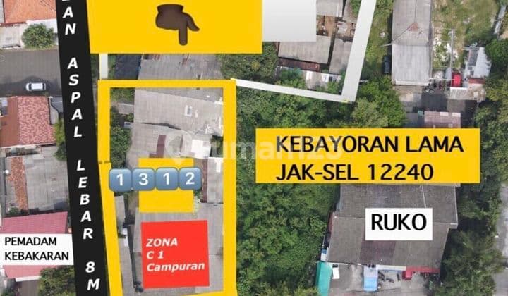 Dijual Kav Di Daerah Ciputat Raya Kebayoran Lama Jakarta Selatan Lokasi Sangat Strategis. Hadap Jalan Raya