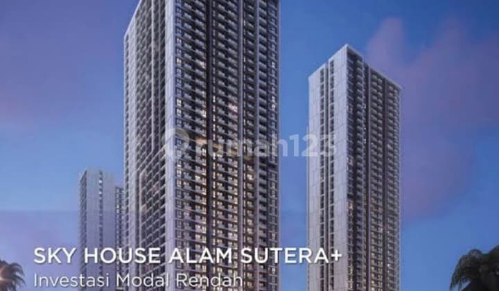 Dijual 1 Unit Apartemen Di Sky House Alam Sutera. Type Studio