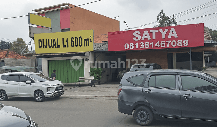 Tanah Datar Super Strategis Anti Banjir 600m2 Jl Ciater Barat Serpong Tangerang Selatan