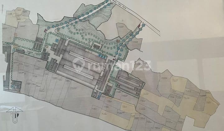 Tanah Sawah Kebun Cicalengka Bandung 12 Hektar, Rp. 1.3 Juta Per Meter